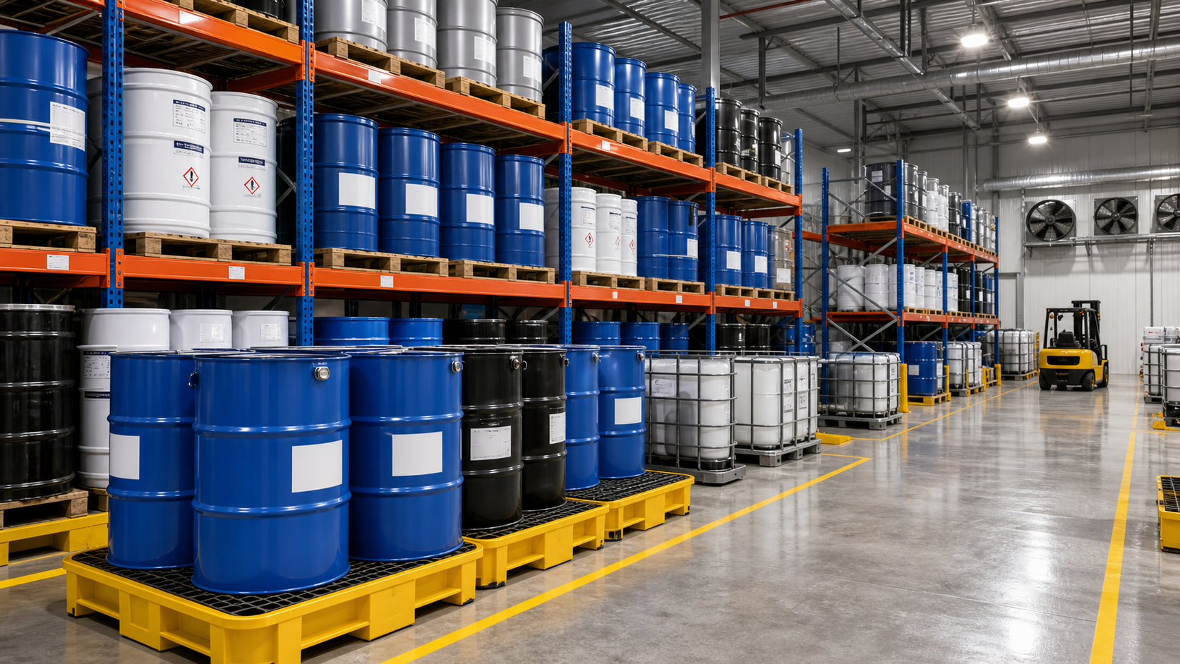 Chemical Barrels Storage