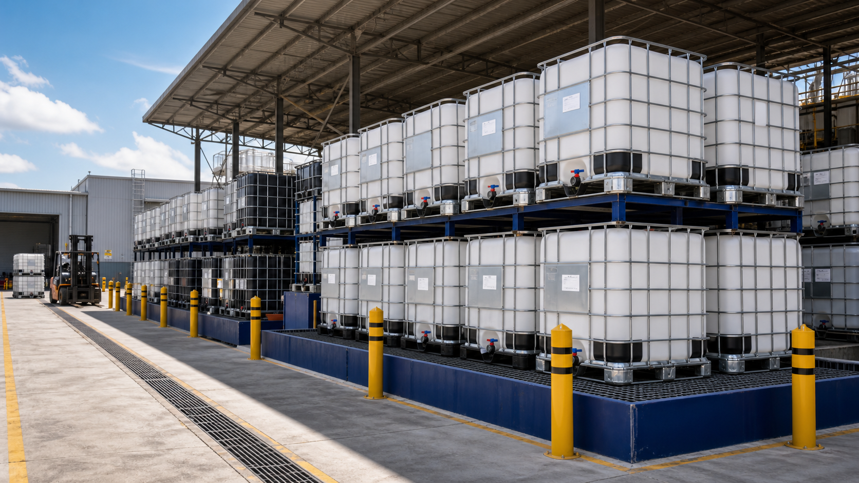 Chemical Totes Storage